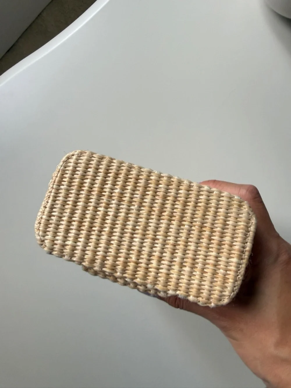 CHANEL Limited edition Straw bag in Natural and Black